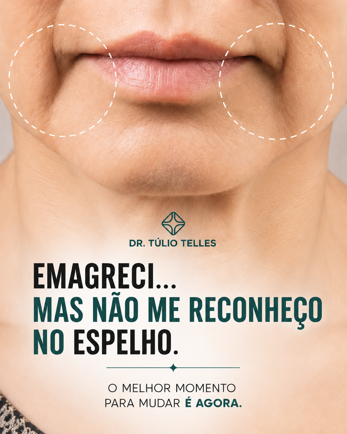 Emagreci e não me reconheço no espelho…