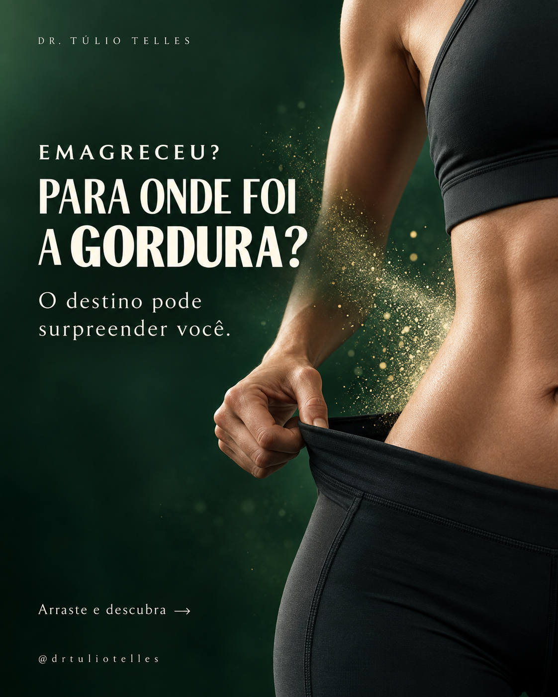 A gordura não derrete, nem vira músculo. Então, para onde ela vai?